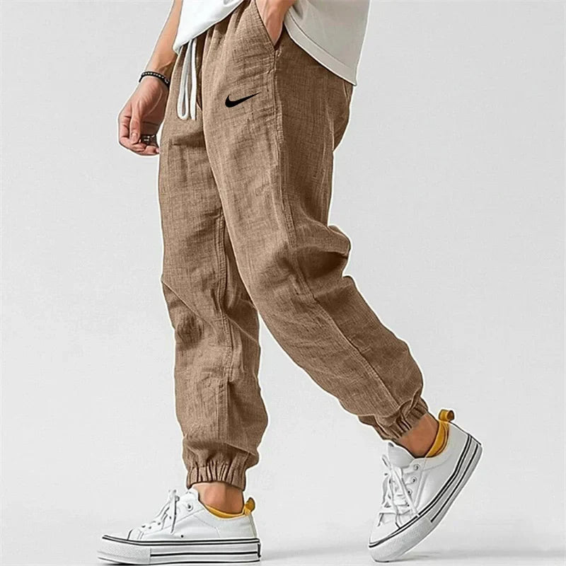 Everyday Casual Linen Jogger Pants