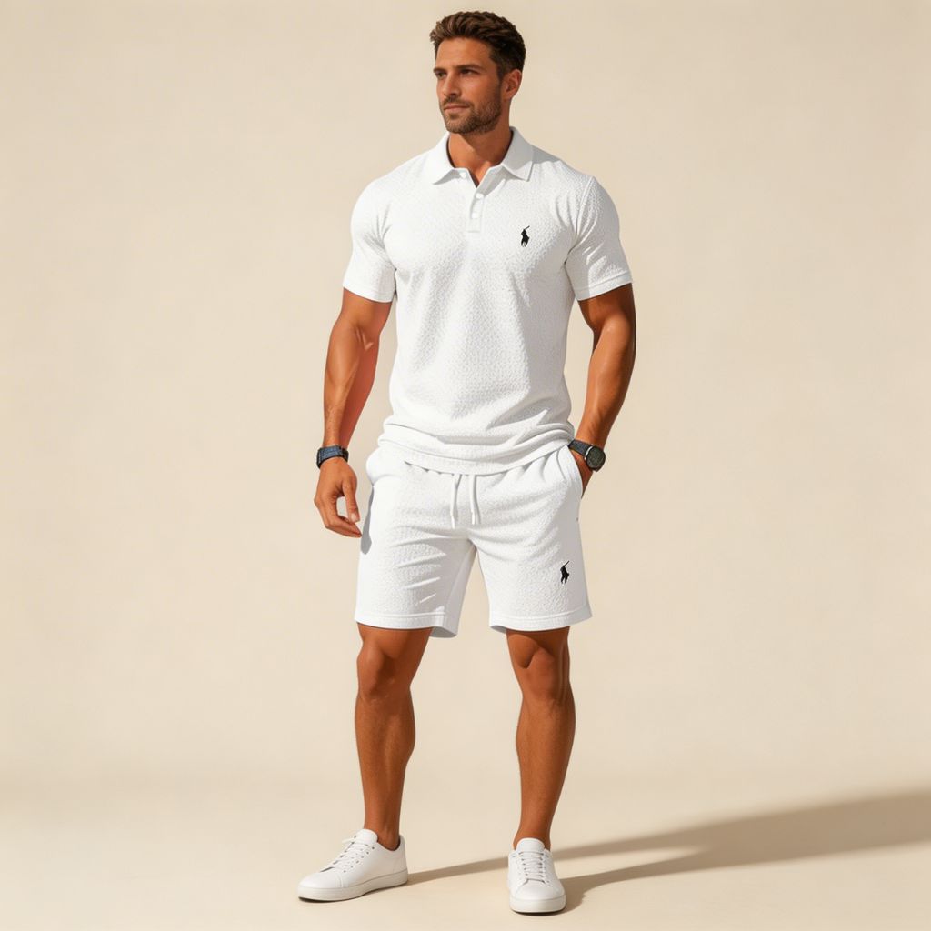EasyFit Polo & Shorts Set