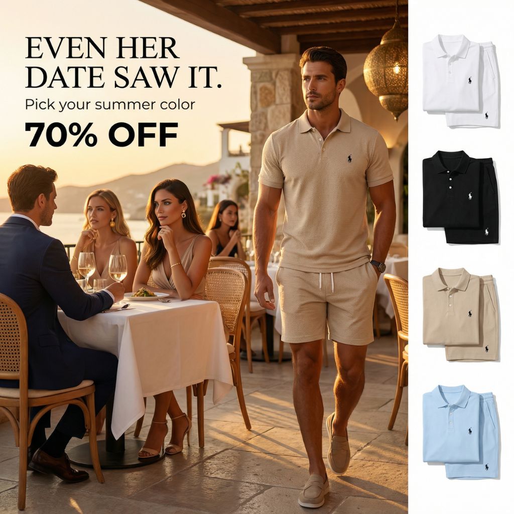 EasyFit Polo & Shorts Set